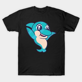 Fontaine Exclusives Cute Dolphin #156 T-Shirt